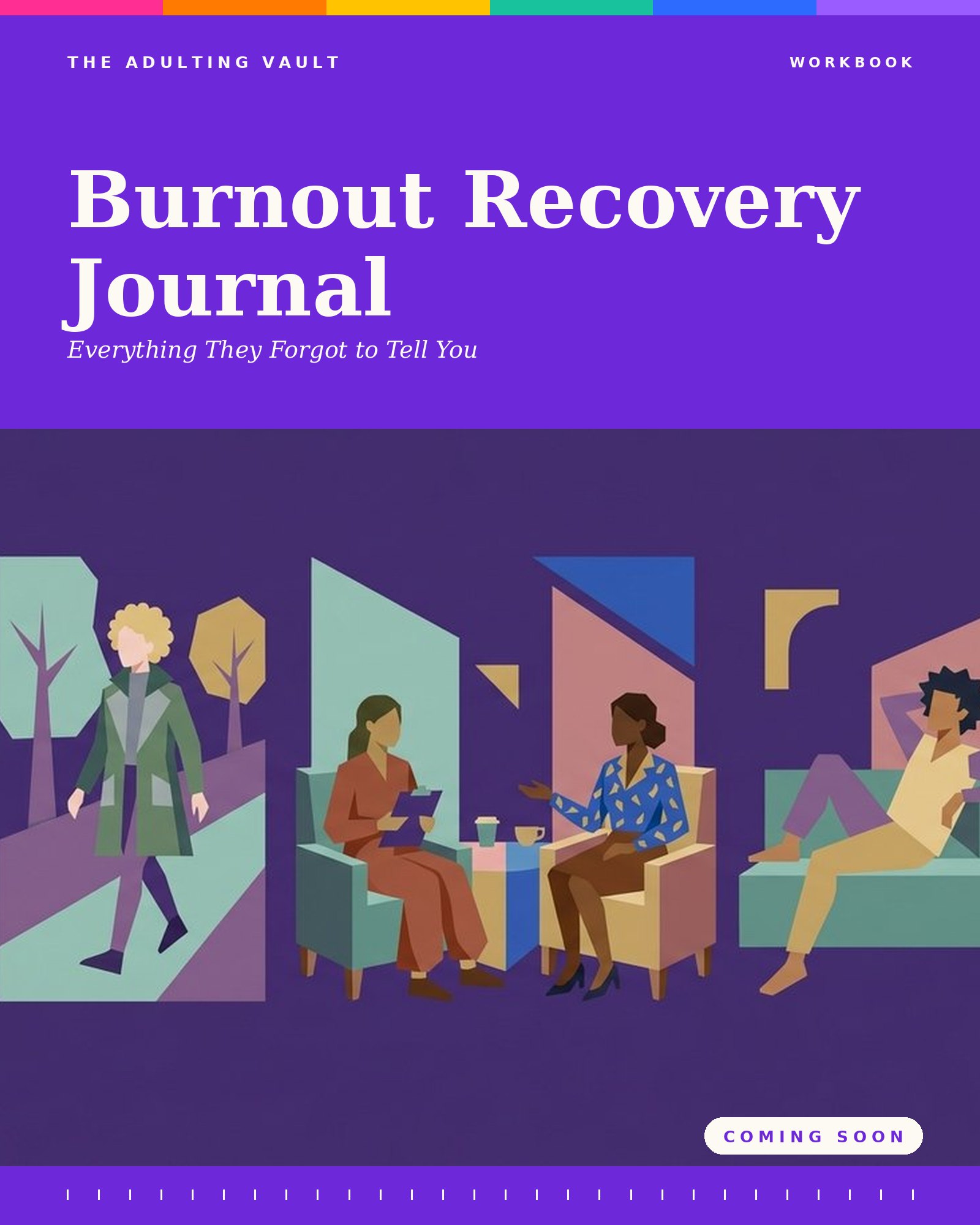 Burnout Recovery Journal cover