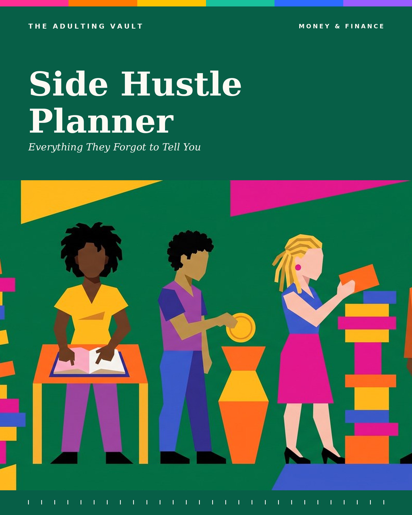 Side Hustle Planner cover